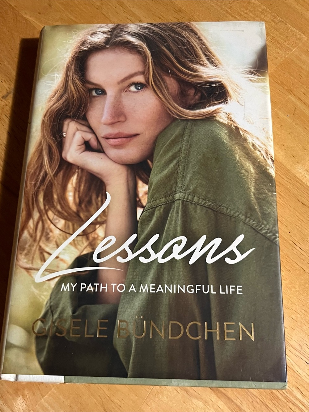 Lessons by Gisele Bundchen - Olive Green Cover Hardcover